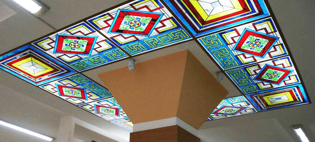 Дизайнерские потолок в Астане