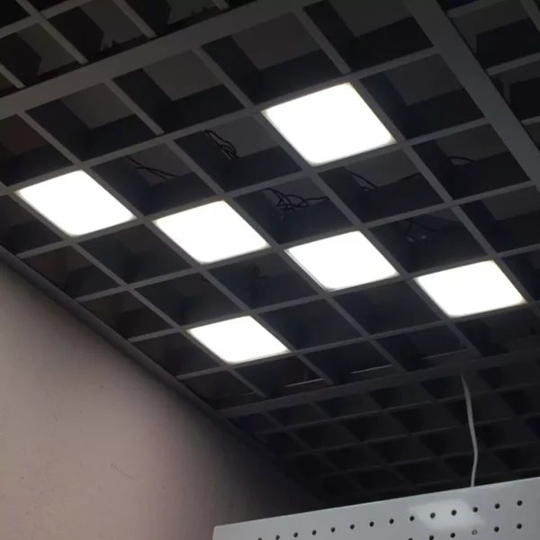 LED светильник X6 100х100мм 33Вт 4000К черный