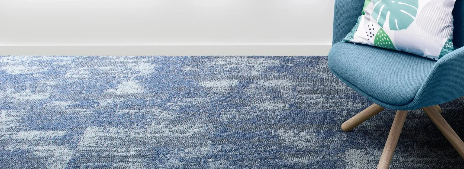 Ковровая плитка Carpet Tiles Blue